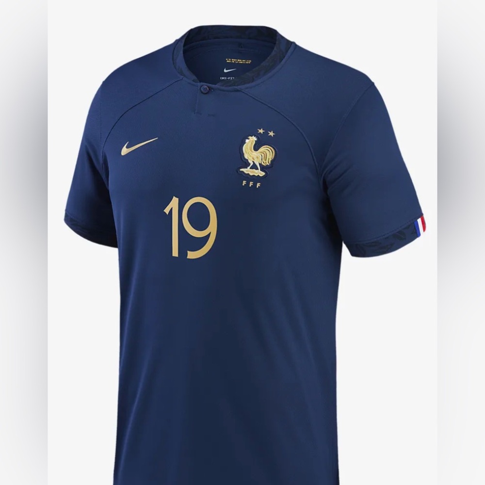 France National Team 2022/23 Stadium Home (Karim Benzema)